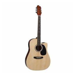 Kaps ST1000C 6 Strings Right Handed Natural Semi Acoustic Guitar